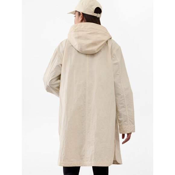 Athleta M Everywhere Anorak Jacket Bone Medium - Picture 2 of 6